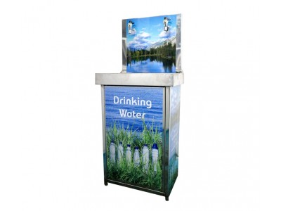 Double Tap Drinking Water Fountain - Water cooler With Water Filter (No Electricity Needed)