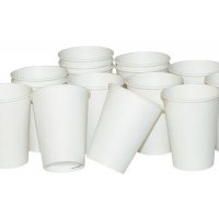 6 Oz. White Paper Cups 100 pieces